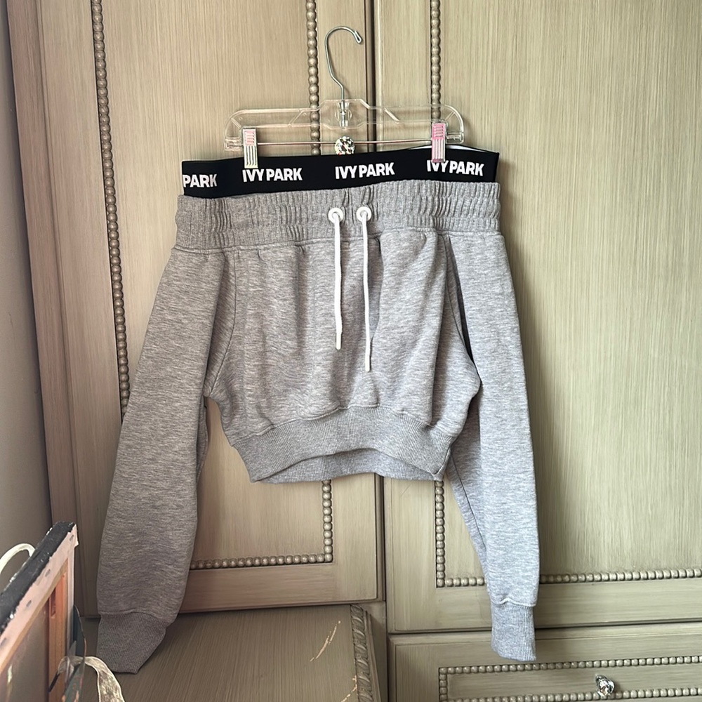 Ivy Park off the shoulder sweater